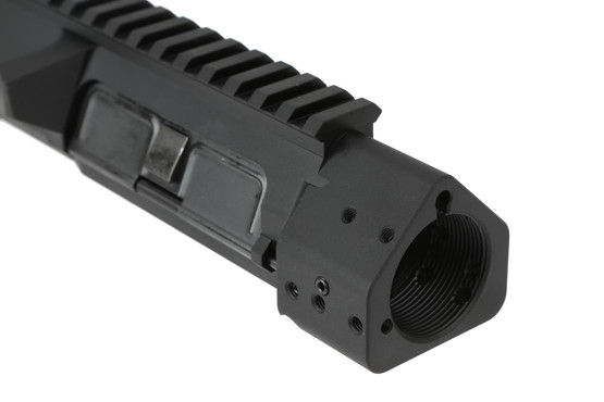 Seekins AR-15 Billet upper receiver with ejection port cover installed